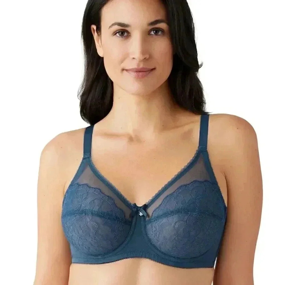 NWOT Wacoal Retro Chic Full Figure  Underwire Bra 42D